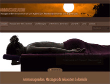 Tablet Screenshot of ammassageadom.com